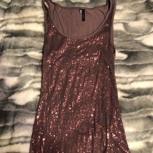 ✨ Maurices Dark Blush Sequined Top ✨